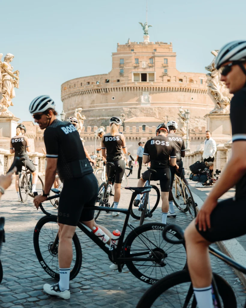 Exploring, riding and, above all, bringing people together to experience Boss x Assos.