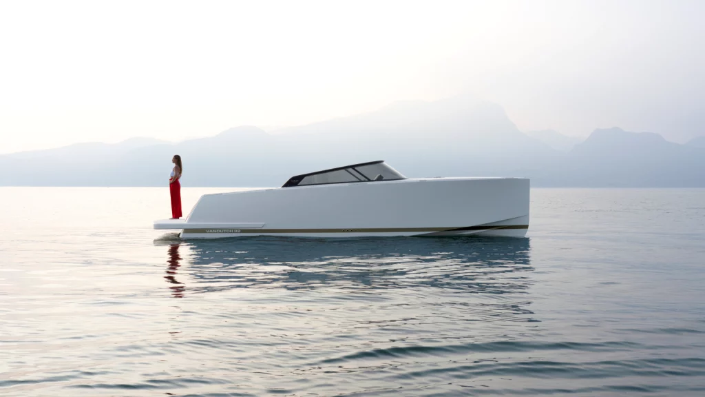 Showcasing minimalist and iconic Vandutch Yachts.